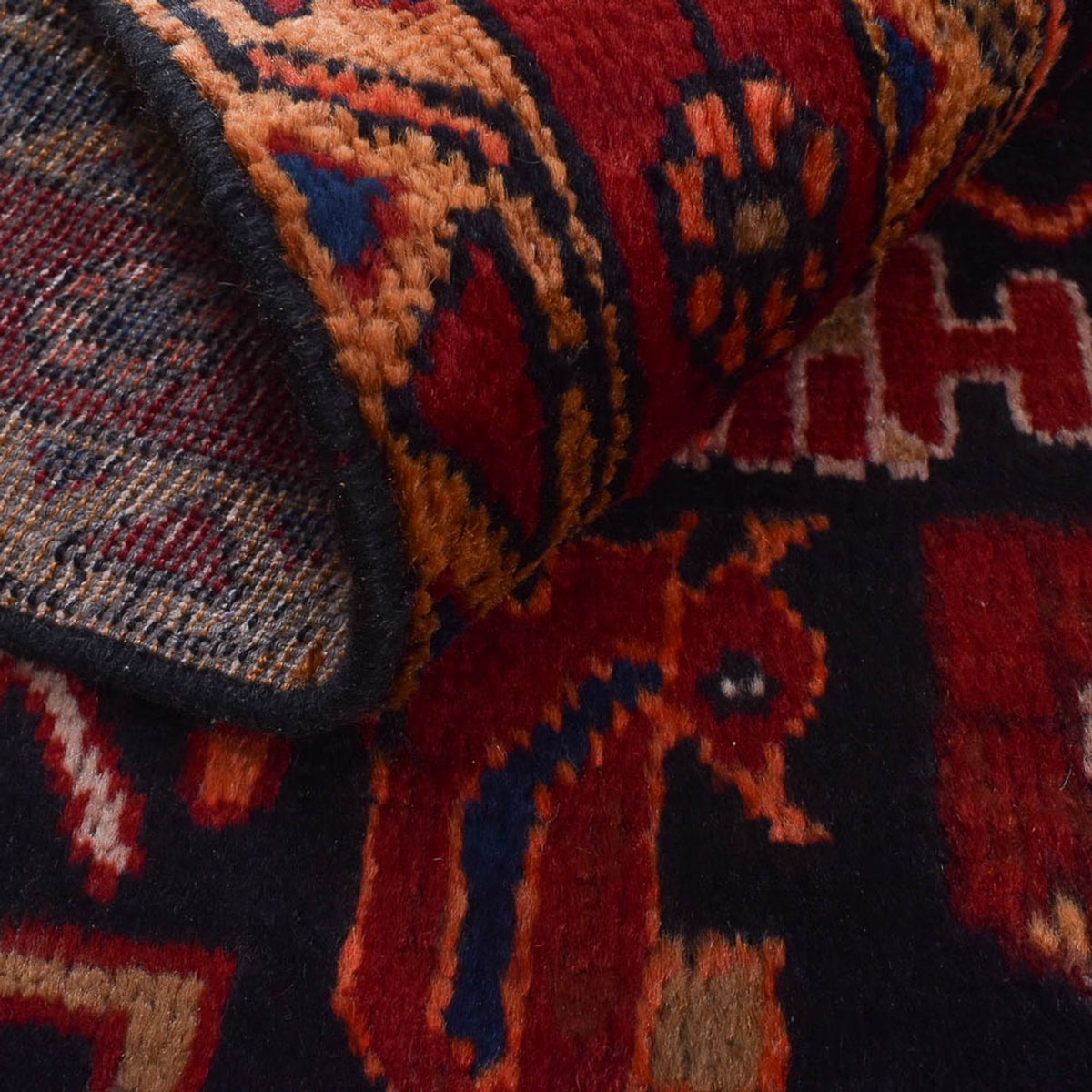 Perserteppich - Nomadic - 224 x 133 cm - mehrfarbig