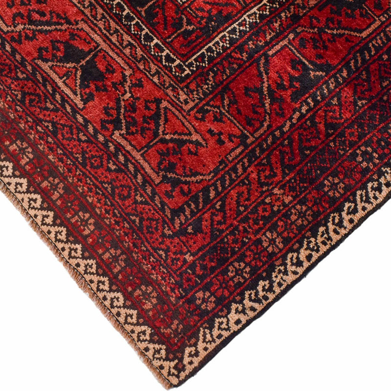 Belutsch Teppich sonderform  - 198 x 114 cm - rot