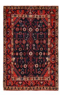Tapis persan - Nomadic - 173 x 111 cm - bleu foncé