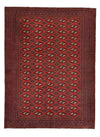 Tappeto Turkaman 128x170cm - Tappeto persiano - rosso - Rettangolo / Rosso / 128 x 170 cm Rettangolo