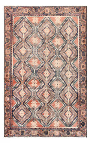 Vintage Teppich - 198 x 124 cm - mehrfarbig