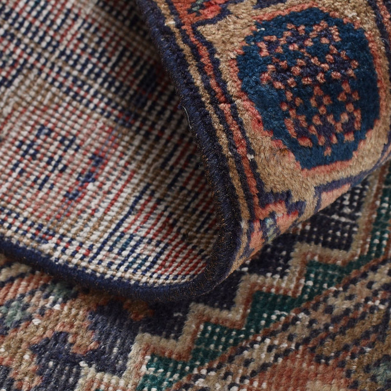 Vintage Teppich - 198 x 124 cm - mehrfarbig