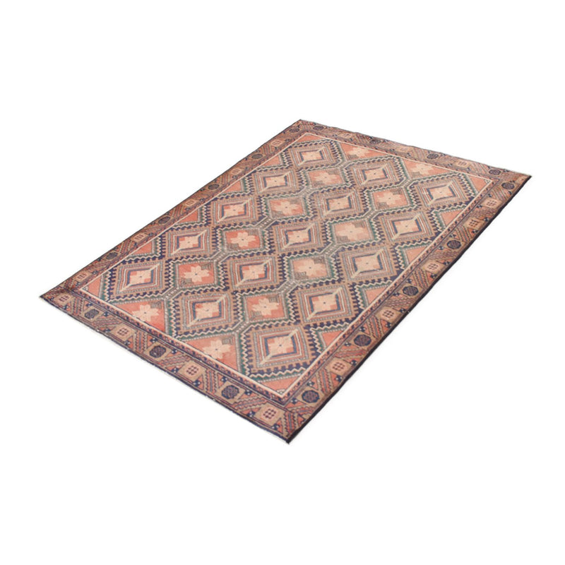 Vintage Teppich - 198 x 124 cm - mehrfarbig