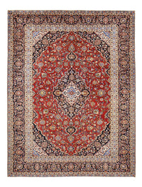Tapis persan - Keshan - 378 x 285 cm - rouge