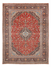 Tapis persan - Keshan - 392 x 290 cm - rouge