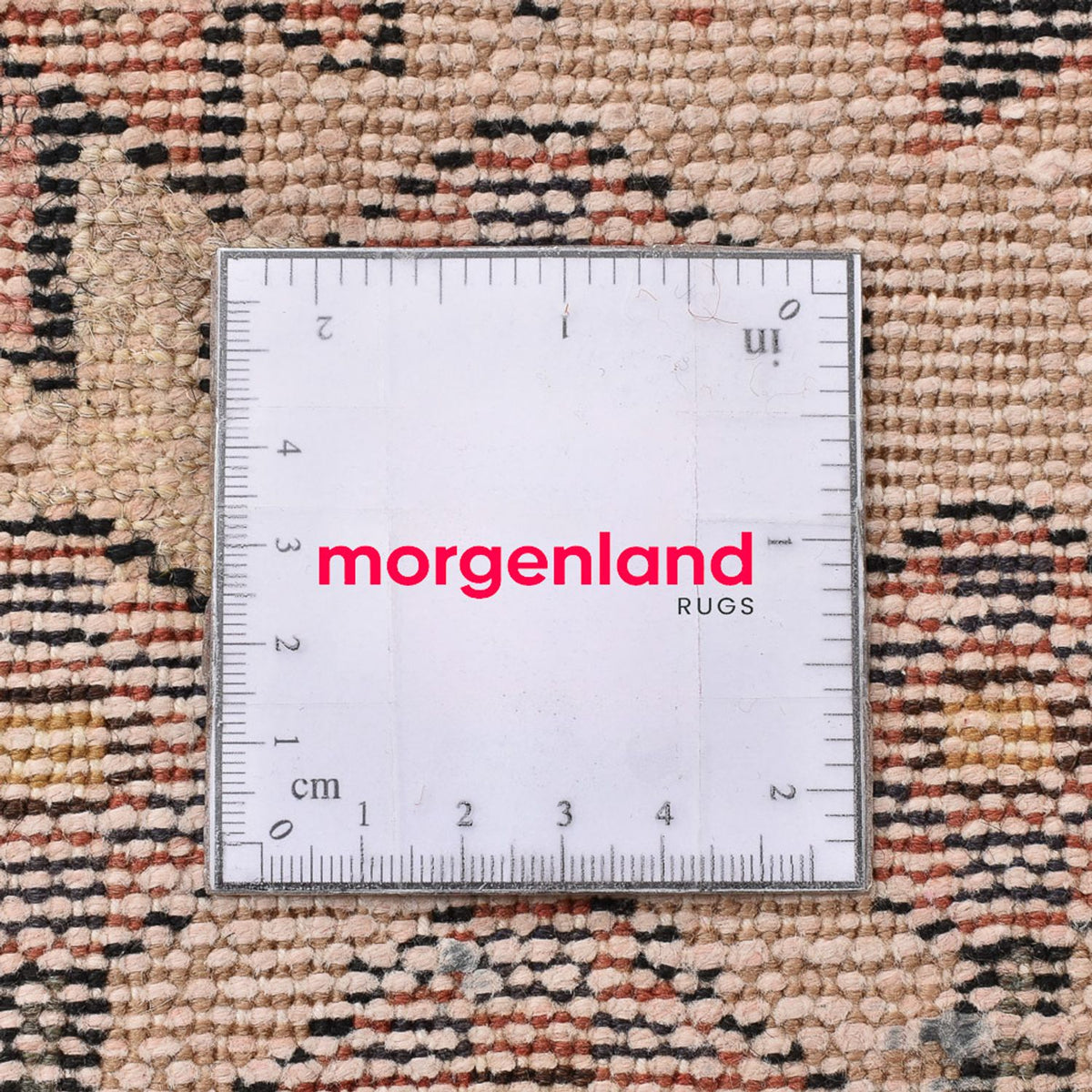 Perserteppich - Nomadic - 141 x 103 cm - hellrot