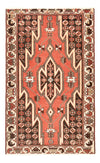 Lilian Tappeto 75x125cm - Tappeto persiano - rosso chiaro - Rettangolo / Rosso chiaro / 75 x 125 cm Rettangolo