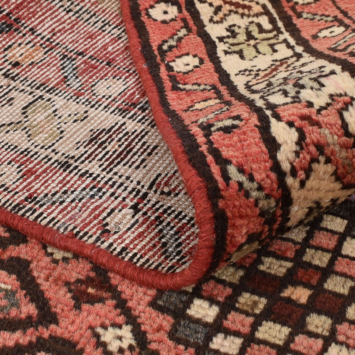 Läufer Perser - Nomadic - 318 x 109 cm - terrakotta