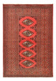 Turkaman Teppich - 144 x 98 cm - rot