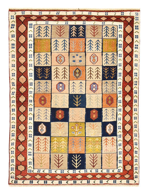 Tapis Gabbeh - Persan - 143 x 103 cm - multicolore