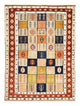 Gabbeh Teppich - Perser - 143 x 103 cm - mehrfarbig