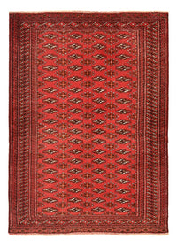 Turkaman Teppich - 138 x 98 cm - rot