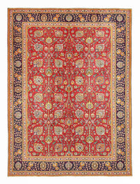 Tappeto Persero - Tabriz - 345 x 256 cm - rosso
