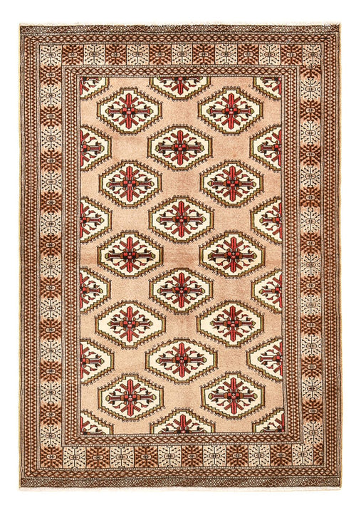 Turkaman Teppich - 191 x 134 cm - sand