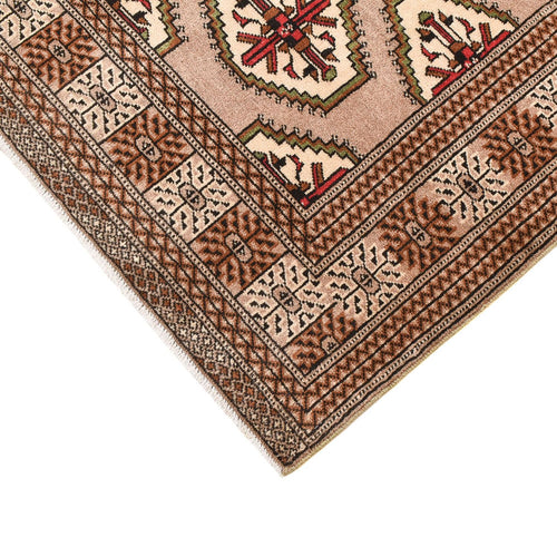 Turkaman Teppich - 191 x 134 cm - sand