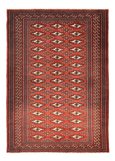Turkaman Teppich 95x133cm - Orientteppich - rot