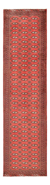 Tappeto Turkaman 77x285cm - Tappeto persiano - rosso - Passatoia / Rosso / 77 x 285 cm Passatoia