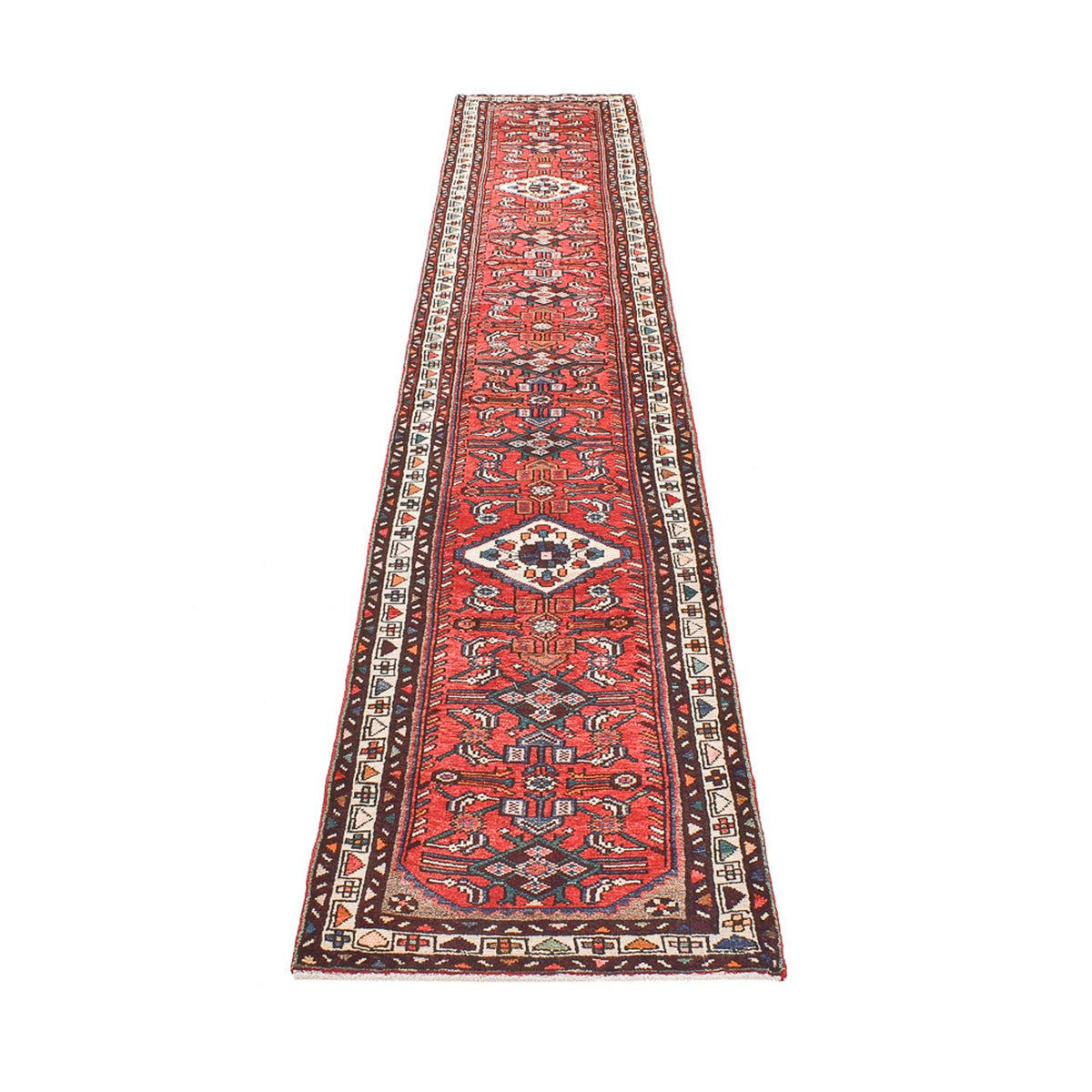 Läufer Perser - Nomadic - 386 x 71 cm - rot