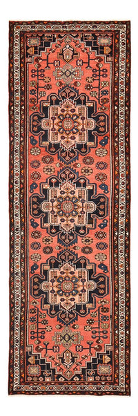 Tapis de couloir Tapis persan - Bidjar - 316 x 105 cm - rouge clair