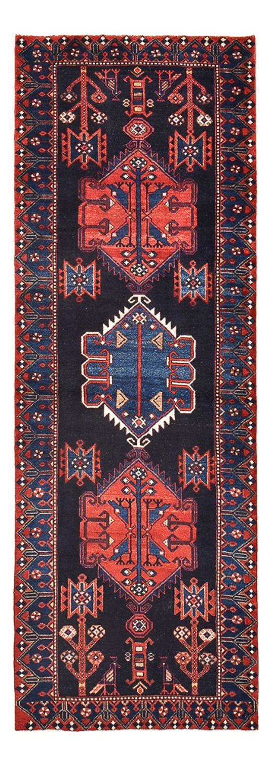 Läufer Perser - Nomadic - 285 x 102 cm - dunkelblau