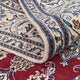Perserteppich - Nain - 292 x 202 cm - rot