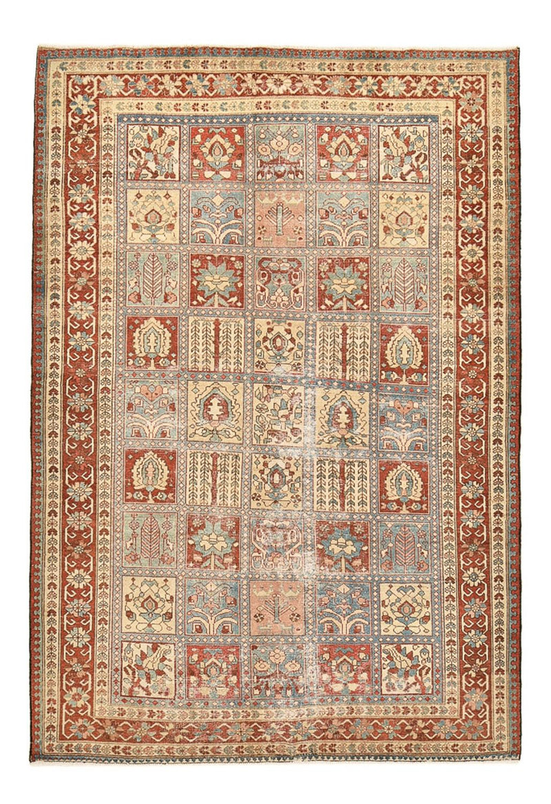 Vintage Teppich - 292 x 197 cm - dunkelbeige
