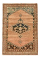 Vintage Teppich - 186 x 126 cm - hellrot