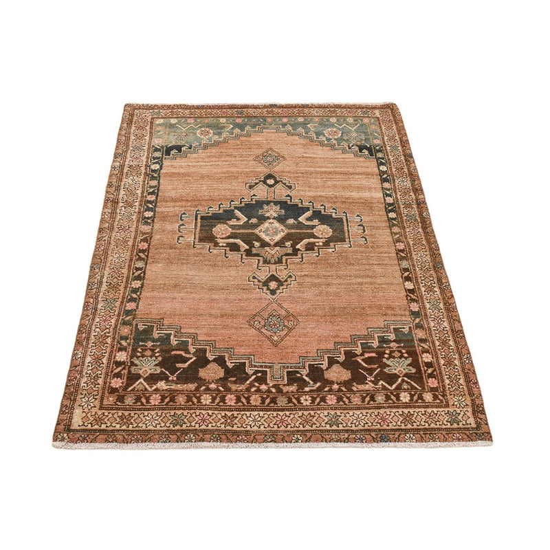 Vintage Teppich - 186 x 126 cm - hellrot