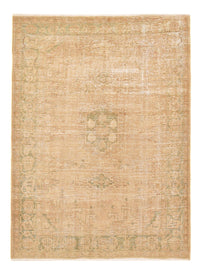 Tapis vintage - 206 x 145 cm - beige foncé
