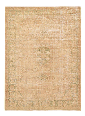 Vintage Teppich - 206 x 145 cm - dunkelbeige