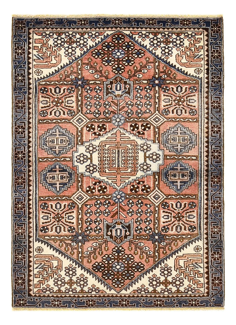 Perserteppich - Nomadic - 155 x 112 cm - mehrfarbig
