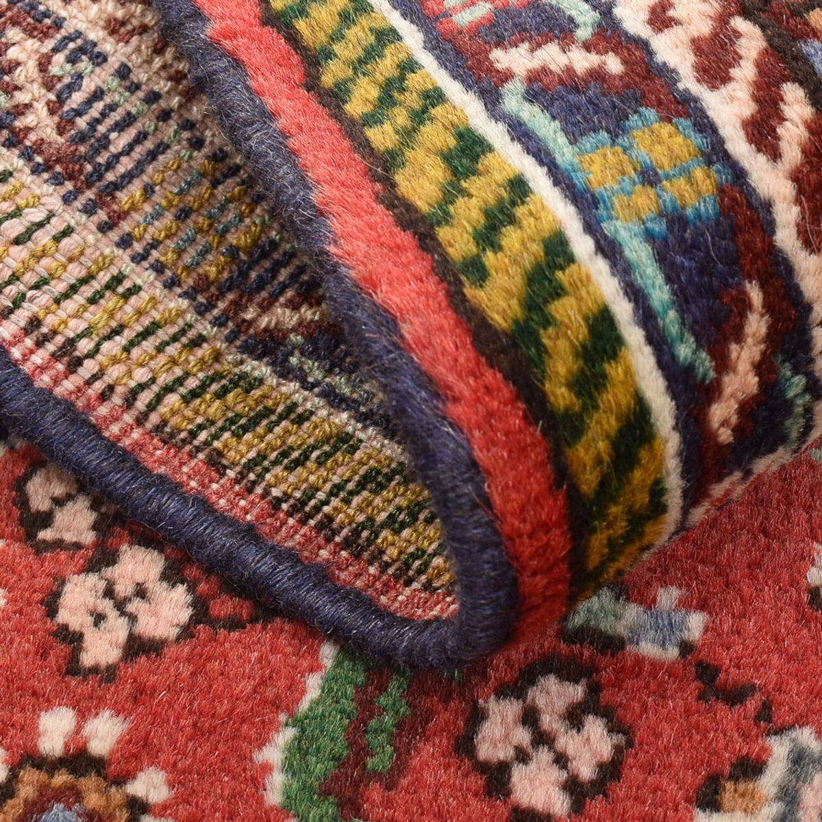 Perserteppich - Nomadic - 75 x 57 cm - rot