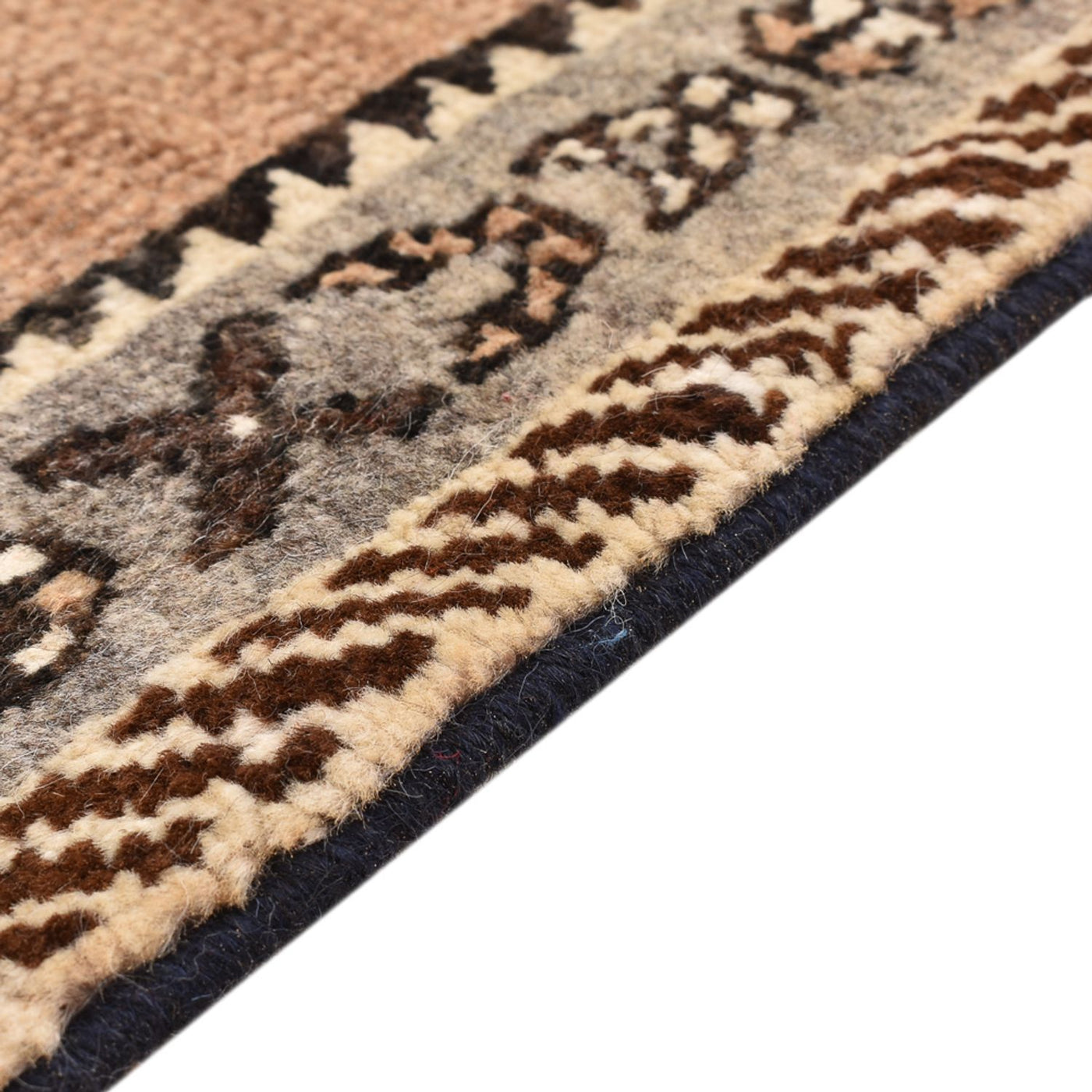 Perserteppich - Nomadic - 56 x 53 cm - hellbeige