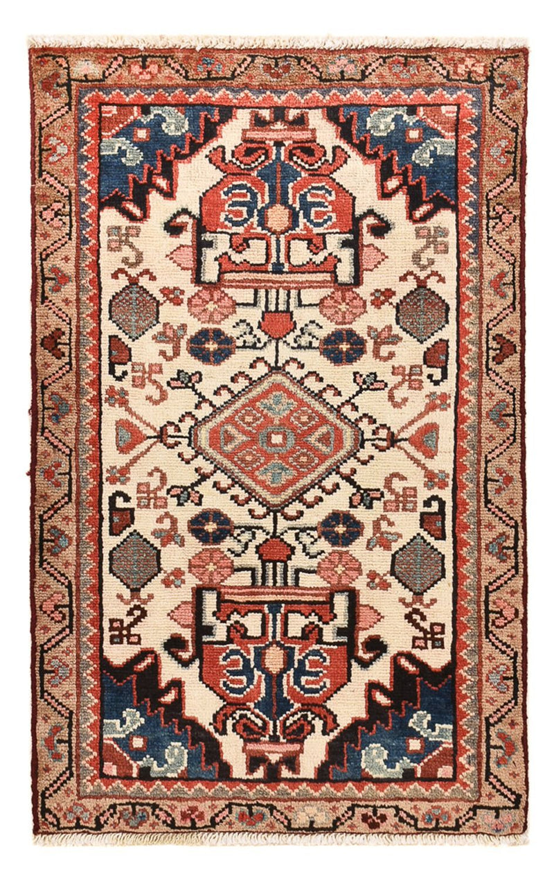 Perserteppich - Nomadic - 90 x 55 cm - mehrfarbig