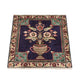 Perserteppich - Nomadic - 60 x 55 cm - mehrfarbig