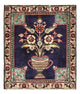 Perserteppich - Nomadic - 63 x 55 cm - mehrfarbig