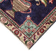 Perserteppich - Nomadic - 63 x 55 cm - mehrfarbig