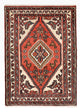 Perserteppich - Nomadic - 96 x 70 cm - rot