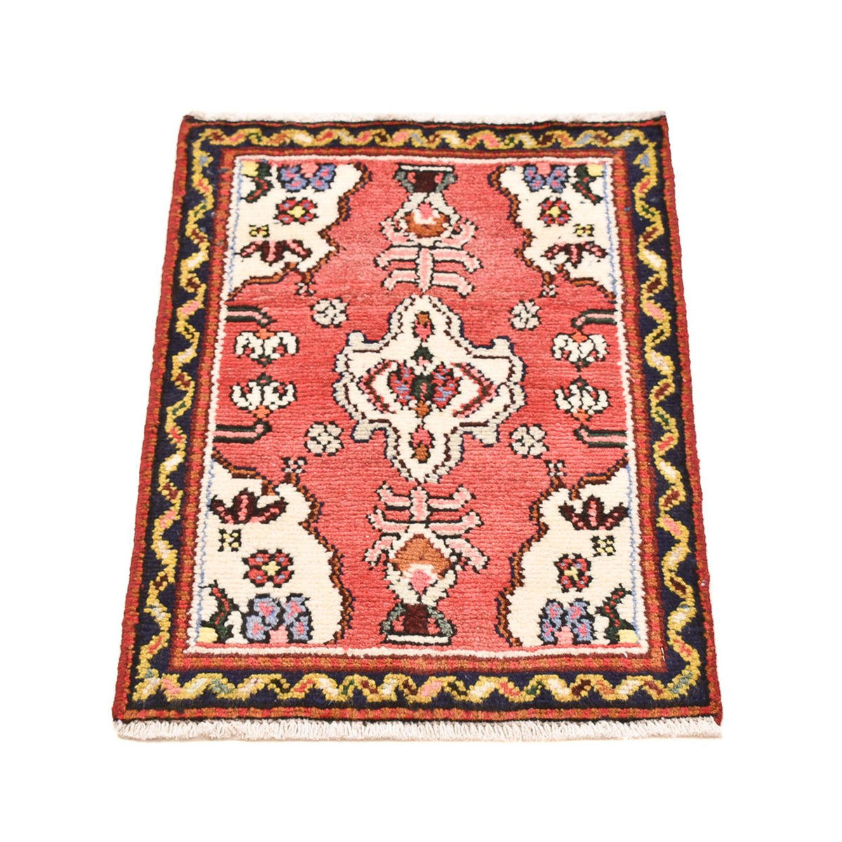 Perserteppich - Nomadic quadratisch  - 65 x 65 cm - rot