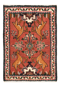 Tapis persan - Nomadic - 71 x 50 cm - rouge