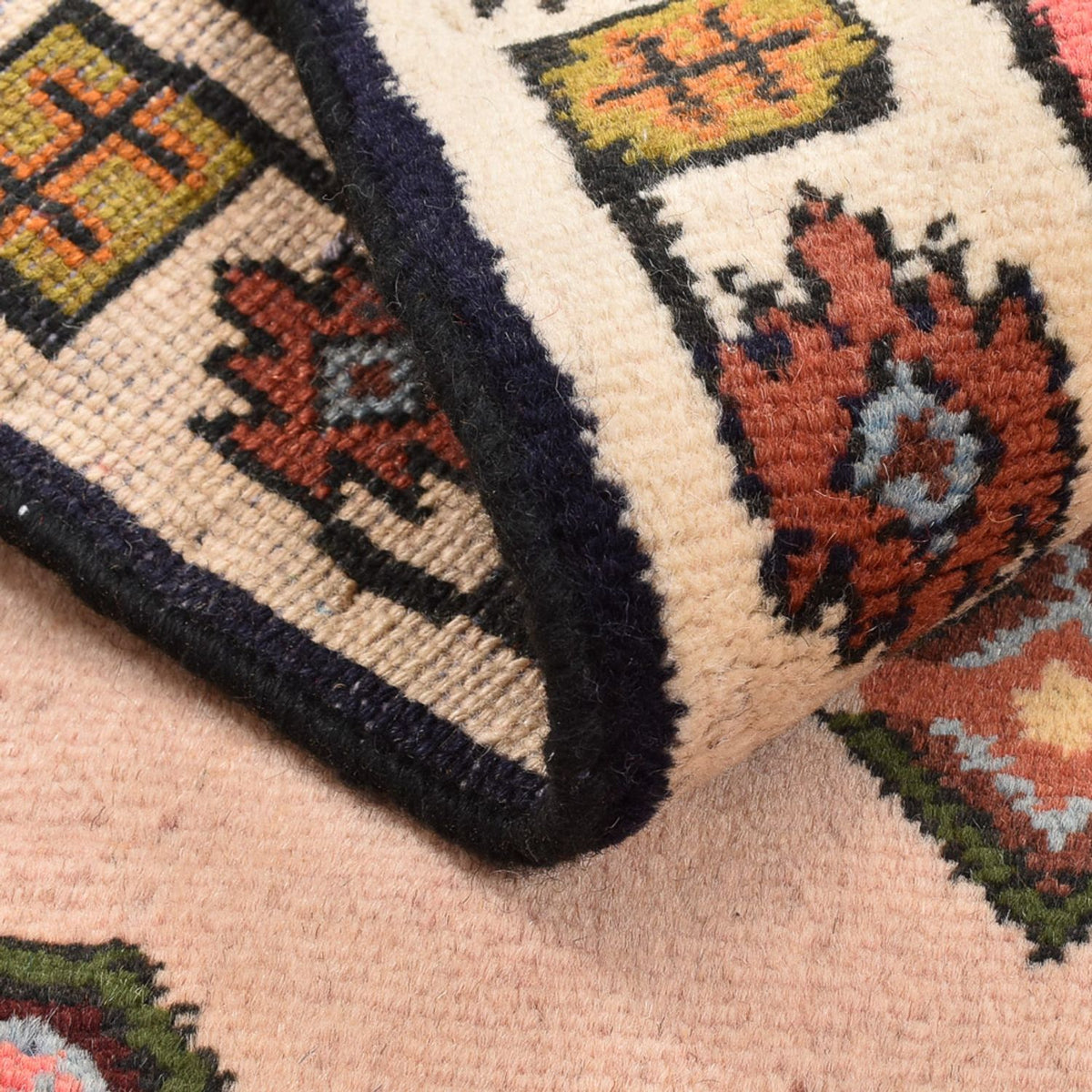 Perserteppich - Nomadic - 92 x 62 cm - rosa