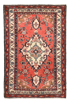 Perserteppich - Nomadic - 94 x 61 cm - rot