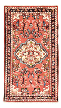Tapis persan - Nomadic - 131 x 76 cm - rouge clair