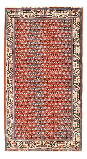 Perserteppich - Mir - 124 x 67 cm - rost