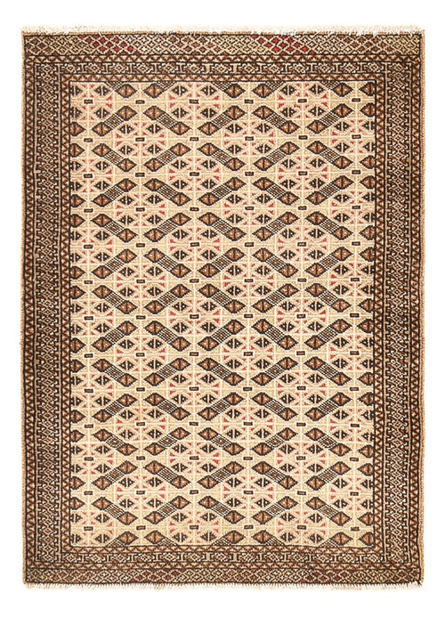 Turkaman Teppich - 117 x 84 cm - sand
