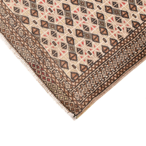Turkaman Teppich - 117 x 84 cm - sand