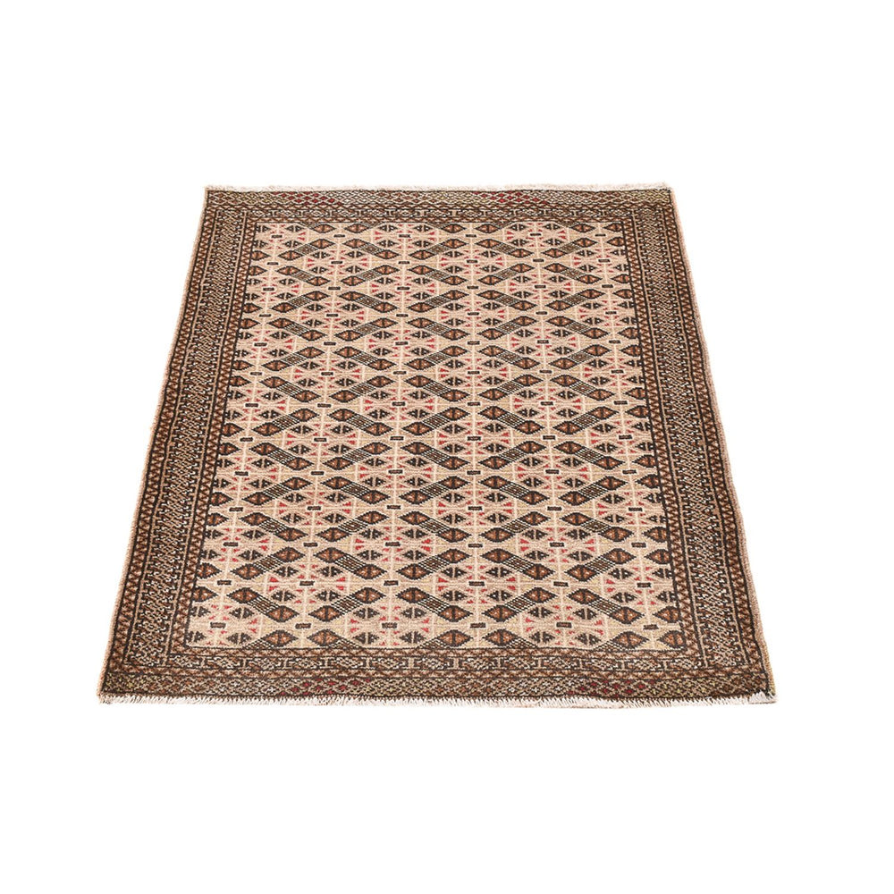 Turkaman Teppich - 117 x 84 cm - sand