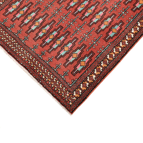 Turkaman Teppich - 129 x 71 cm - rot