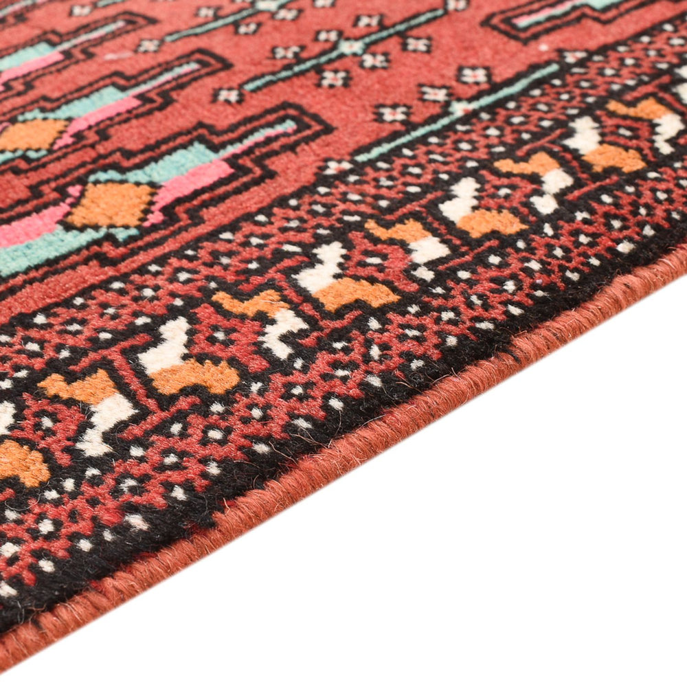 Turkaman Teppich - 129 x 71 cm - rot