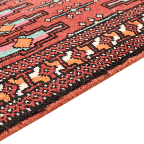 Turkaman Teppich - 129 x 71 cm - rot